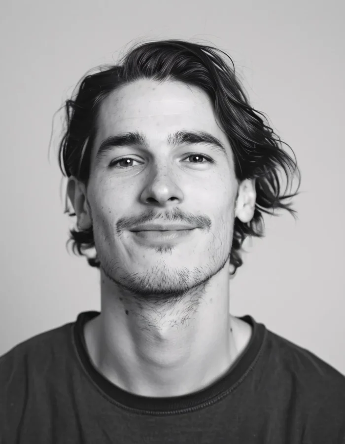 Portret van een medewerker van Henk Bovee Horst