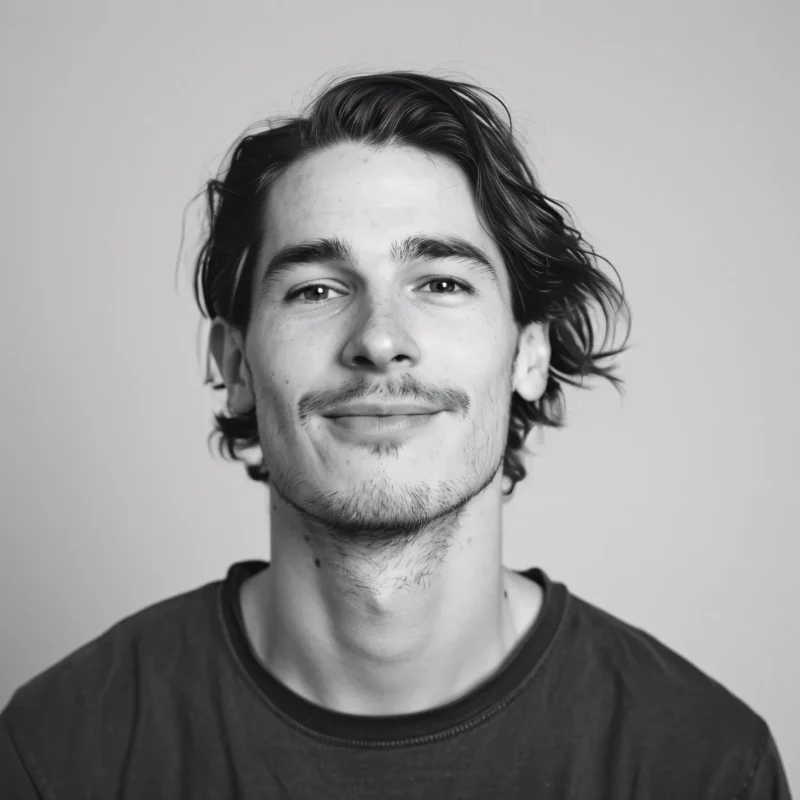 Portret van een medewerker van Henk Bovee Horst